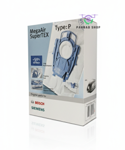 پاکت جارو برقی بوش تایپ P -زیمنس(۴ عددی)- -هپا-جعبه ایی