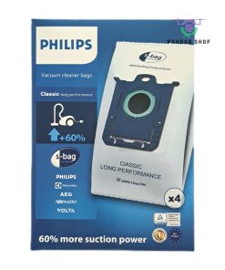 پاکت(کیسه)جاروبرقی میکرو جعبه ایی-هپا- فیلیپس-آاگ-الکترولوکس ۴ عددی